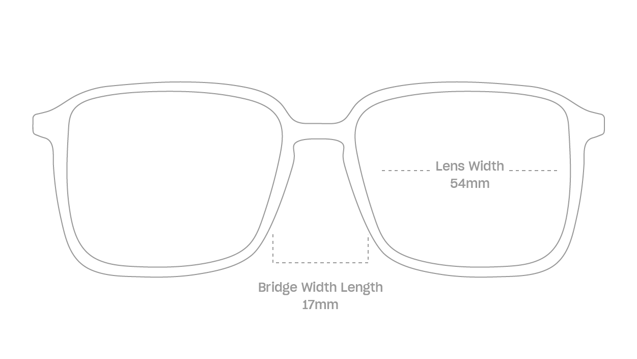 measurement::lens width Dex Eyeglasses square acetate