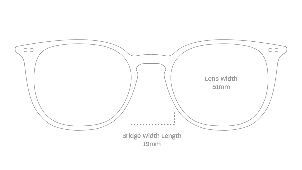 measurement::lens width Kennedy Eyeglasses square plastic