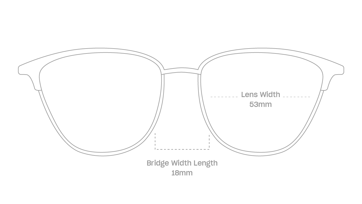 measurement::lens width Lake Eyeglasses cat eye metal