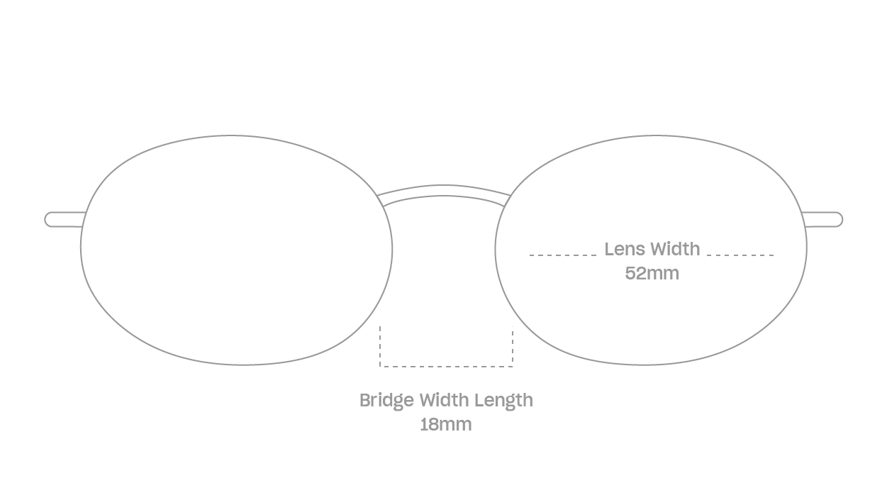 measurement::lens width Maru Sunglasses round metal