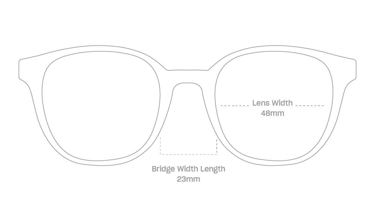 measurement::lens width Neo Sunglasses square plastic