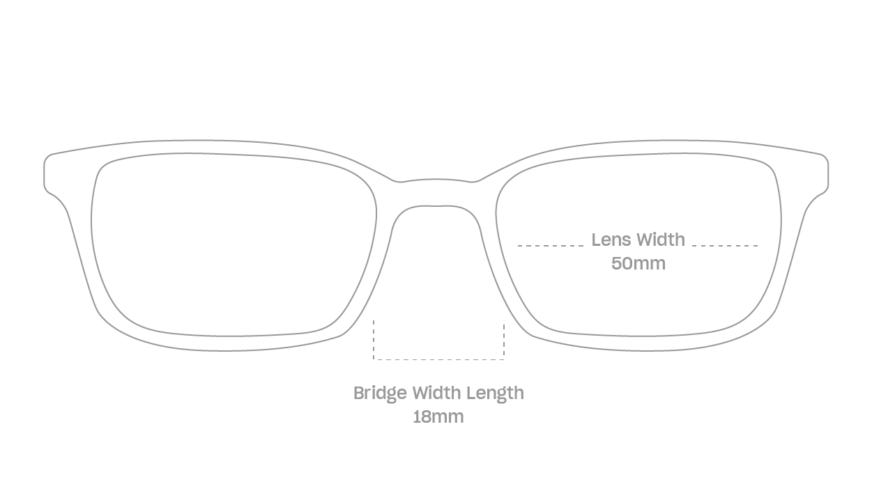 measurement::lens width Newton Eyeglasses rectangle plastic