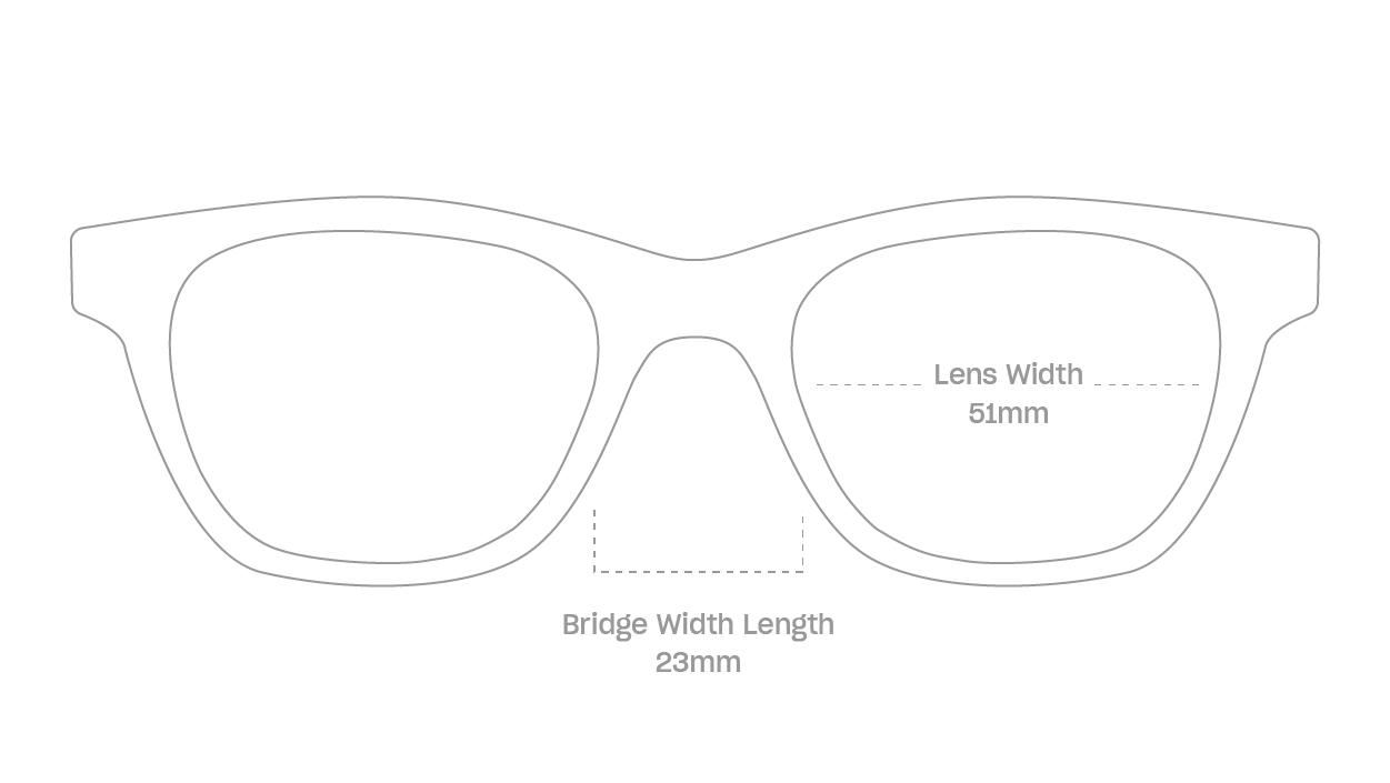 measurement::lens width Theo Anti-Radiation Glasses square plastic