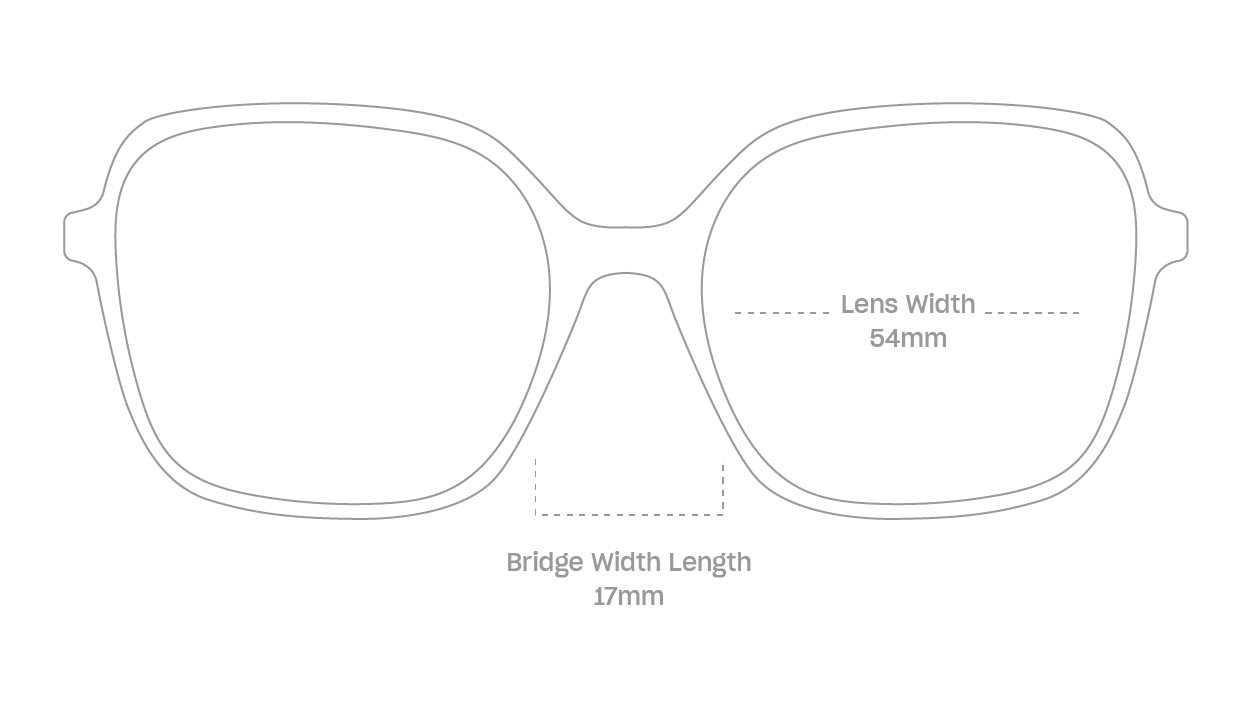 measurement::lens width Velma Sunglasses oversized metal