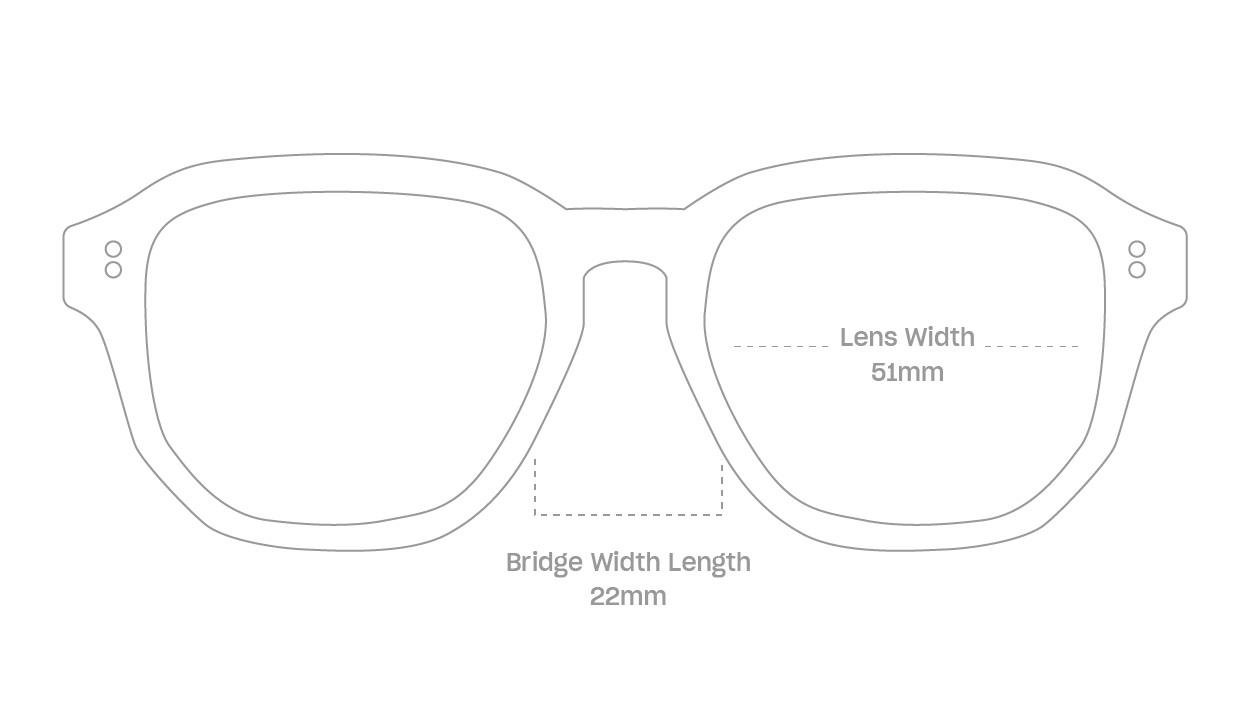 measurement::lens width Wilmur Eyeglasses square plastic